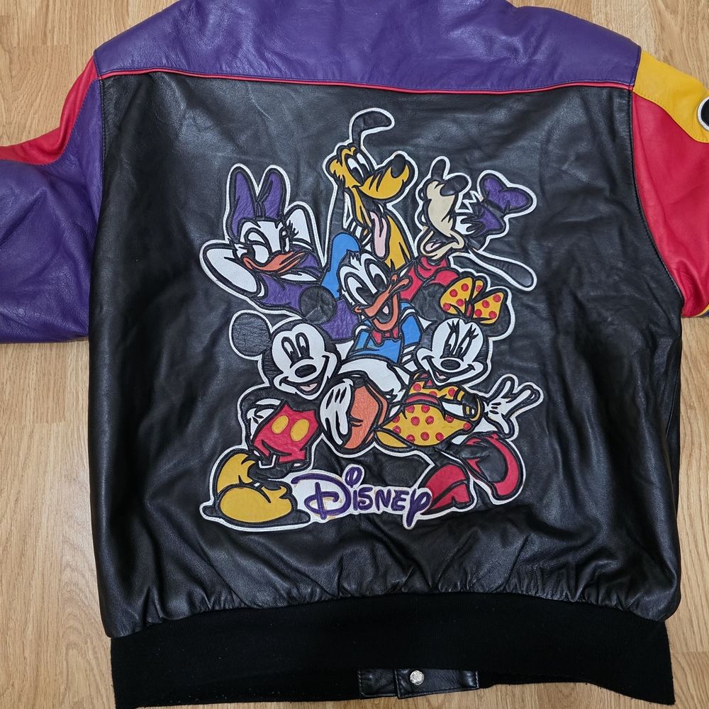 Vintage Disney Jeff Hamilton Reversible Jacket